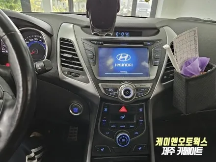 아반떼MD 케이픽 안드로이드 올인원, AHD 후방카메라 설치 / 제주시 오라삼동