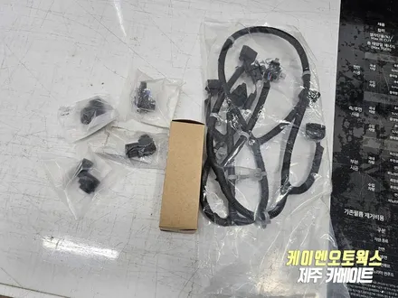 제주 아반떼AD 자동차 전면 주차 감지기 전방 센서 순정 부품 장착 튜닝기 / 제주시 오라삼동