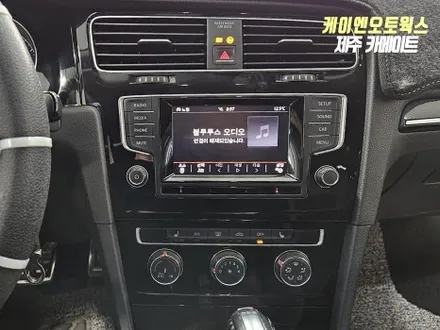 폭스바겐 골프 자동차 케이픽 K-로이드 안드로이드 올인원 네비게이션 설치 후기 / 제주시 오라삼동