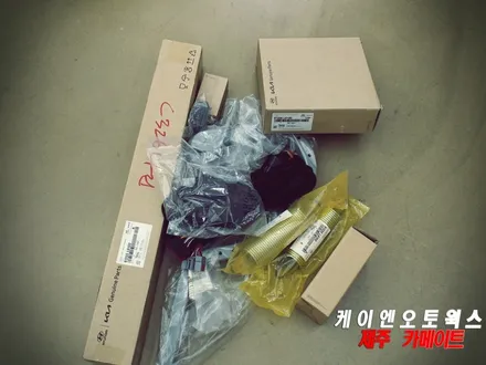 기아 K8 파워 테일게이트 전동트렁크 옵션 추가로 편리한 트렁크 이용! 순정 부품 튜닝기 / 제주시 오라삼동