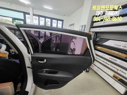 제주 K5 자동차 썬팅 재시공 작업 / 레이노 프레스토 R1 열차단 썬팅지 추천 / 제주시 오라삼동