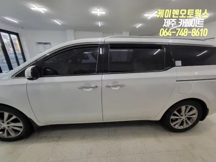 제주 올뉴카니발 자동차 나노 필름 이지스 GR 썬팅 재시공, 올댓 LED 사이드스텝 장착 작업 / 제주시 오라삼동