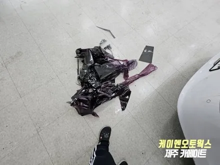 제주 썬팅 재시공 후기, 쉐보레 크루즈 차량 빛바랜 필름지 제거 후 나노필름 NF4 틴팅 / 제주시 오라삼동