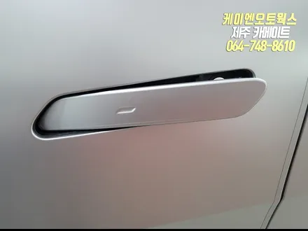 제주 EV6 신차 작업 2탄,순정 PPF(자동차보호필름), 유리발수, 신차코팅 작업 / 제주시 오라삼동