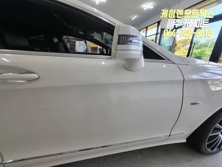 제주 벤츠 CLS350 안드로이드 올인원 네비게이션, 플러스뷰 3D 어라운드뷰 설치 작업 튜닝 / 제주시 오라삼동