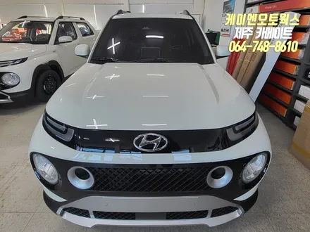 캐스퍼 신차 레이노 R1 썬팅, 현대모비스 S500PLUS 블랙박스, SR100 헤드업디스플레이HUD 설치 작업 / 티벡스 전용 상품 튜닝 / 제주시 오라삼동
