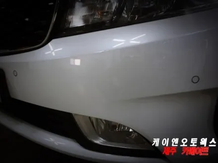 제주 더뉴 K3 전방 감지 센서 기아모비스 순정 부품 장착 작업기 / 제주시 오라삼동
