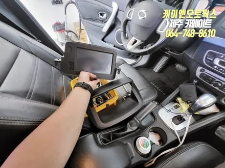 제주 SM3 EV 티아이즈 CC3 안드로이드 올인원, AHD 후방카메라 시공 튜닝 / 제주시 오라삼동