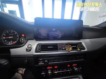 제주 BMW 5시리즈 안드로이드 올인원 네비게이션 설치 / 가지고 오신 제품도 OK! / 제주시 오라삼동