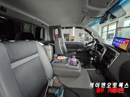 봉고3 K-로이드 12.3인치 안드로이드 올인원 네비, AHD 후방카메라 설치 그리고 썬팅 재시공 작업! / 제주시 오라삼동