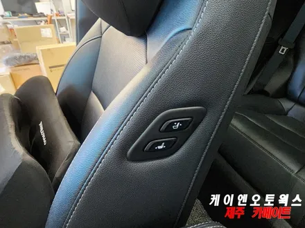 니로 자동차 운전석 메모리시트, 조수석 전동시트 업그레이드 후 워크인 스위치 시공 작업 / 제주시 오라삼동