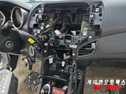 제주 아반떼MD 안드로이드 올인원 네비, 후방카메라 설치 / 가져오신 제품도 문제없이 OK! / 제주시 오라삼동
