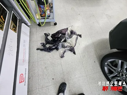 제주 셀토스 루마 버텍스 300 썬팅 재시공, 깨끗하게 자동차 새단장! / 제주시 오라삼동