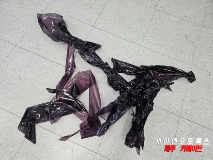 제주 코나EV 루마 버텍스 300 전면 35% 측후면 5% 썬팅 재시공 작업기 / 제주시 오라삼동