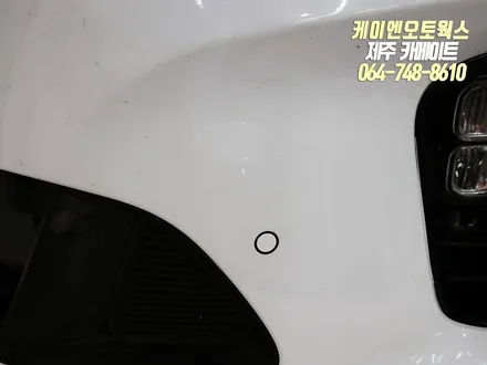 제주 더뉴쏘렌토 전방 주차보조시스템 순정 옵션 튜닝 / 전방센서 작업 / 제주시 오라삼동
