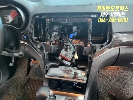 제주 지프 그랜드 체로키 순정 모니터 고장 교체 /티아이즈 CC3 안드로이드 올인원 설치 작업 / 제주시 오라삼동