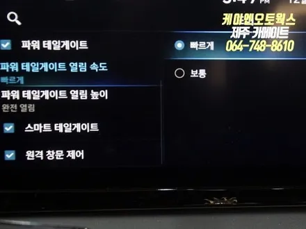 제주 더뉴팰리세이드 스마트 파워 테일게이트 튜닝 / 순정 전동트렁크 장착 작업 / 제주시 오라삼동