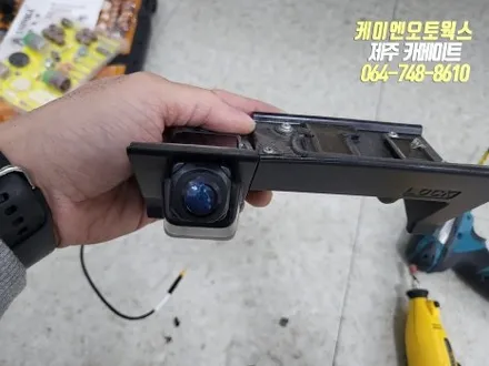 제주 혼다 파일럿 티아이즈 CC3 안드로이드 올인원 네비, 어라운드뷰 설치 작업 / 제주시 오라삼동
