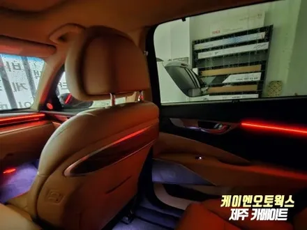 제주 K9 RGB 엠비언트 무드등 라이트(핸드폰 어플 제어), 도어스팟 용품 튜닝 작업 / 제주시 오라삼동