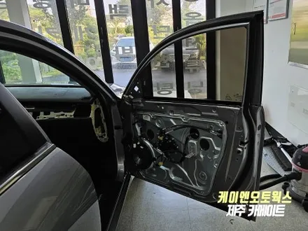 제네시스BH 슈퍼뷰 3D 어라운드뷰 교체 및 와이드 모니터 장착 / 제주시 오라삼동