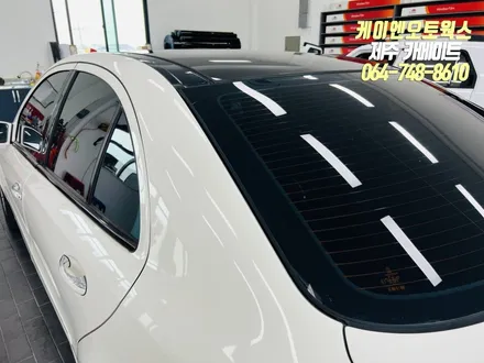 제주 벤츠 GLS350 레이노 프레스토 R2 썬팅 작업 / 열차단 윈도우 틴팅 티벡스 전용 제품 / 제주시 오라삼동