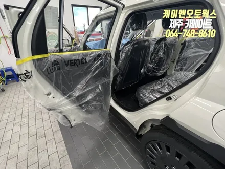 제주 캐스퍼 레이노 프레스토 R1 썬팅 시공 ( 티벡스 프리미엄 샵 ) / 제주시 오라삼동