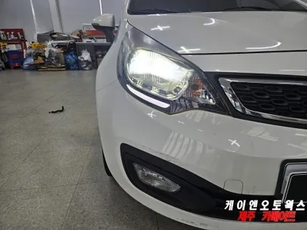 제주 프라이드 브라비오 LED 전조등 교체 / 할로겐 -> 합법인증 LED 업그레이드 튜닝 / 제주시 오라삼동