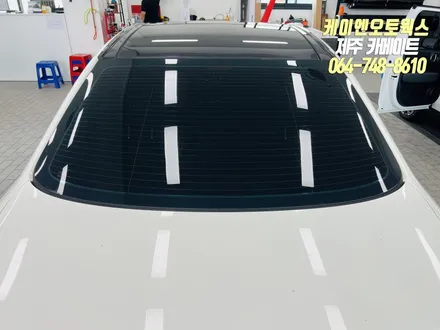 제주 벤츠 GLS350 레이노 프레스토 R2 썬팅 작업 / 열차단 윈도우 틴팅 티벡스 전용 제품 / 제주시 오라삼동