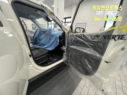 제주 캐스퍼 레이노 프레스토 R1 썬팅 시공 ( 티벡스 프리미엄 샵 ) / 제주시 오라삼동