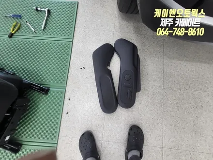 제주 아이오닉5 운전석 릴렉션 컴포트 시트(레그레스트), 이지억세스 순정 옵션 튜닝 / 제주시 오라삼동