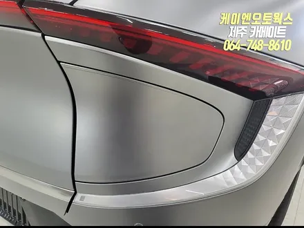 제주 EV6 신차 작업 2탄,순정 PPF(자동차보호필름), 유리발수, 신차코팅 작업 / 제주시 오라삼동