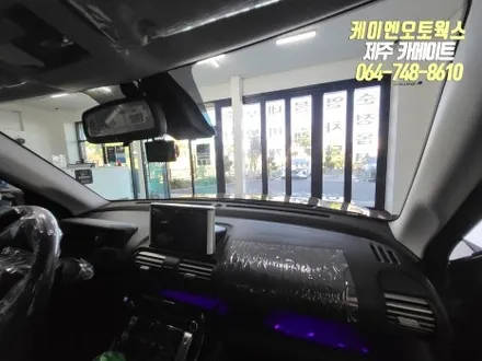 제주 캐스퍼 레이노 프레스토 R1 썬팅, 현대 모비스 LQ3000 블랙박스, 아이볼트 미니 보조배터리 설치 / 제주시 오라삼동