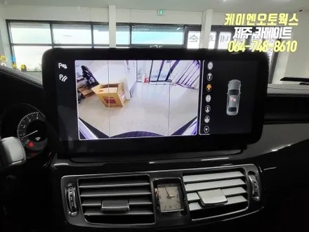 벤츠 CLS350 고장난 올인원 네비 탈거 후 새제품으로 교체 작업 / 자동차 안드로이드 올인원 네비 설치 / 제주시 오라삼동