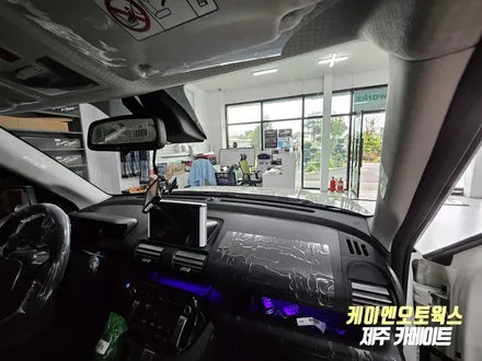 제주 티벡스 전문 업체 캐스퍼 레이노 프레스토 R2 신차 썬팅 및 파인뷰 SF3000 블랙박스 장착 / 제주시 오라삼동