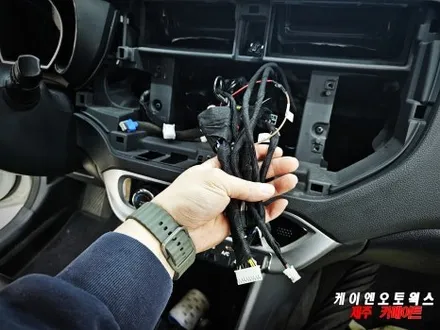기아 프라이드 리드앙 ADAS 안드로이드 올인원, AHD 후방카메라 설치 작업기 / 제주시 오라삼동