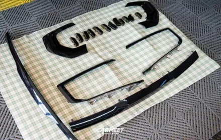 부산자동차랩핑 모하비 크롬죽이기 블랙팩 시공 후기 / 부산 강서구