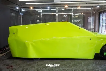 부산 자동차 랩핑 제네시스G80 스포츠 고광택 전체랩핑 후기 / 부산 강서구