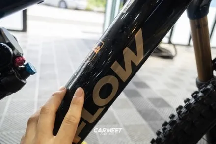 부산 앰플로우 PL 카본 프로 자전거 보호필름 PPF 시공 (명지 에코델타) / 부산 명지동