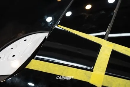 부산 BYD 씨라이언7 투톤랩핑전문점 고광택블랙 (명지 에코델타) / 부산 명지동