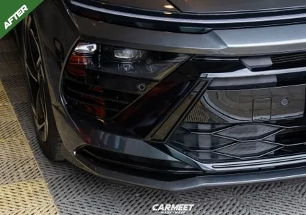 부산 랩핑 쏘나타 디엣지 크롬죽이기 깔끔한 블랙 만들기 (명지 에코델타) / 부산 명지동