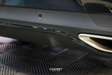 부산 랩핑 벤츠 cls 크롬죽이기 윈도우몰딩+범퍼그릴 / 부산 강서구