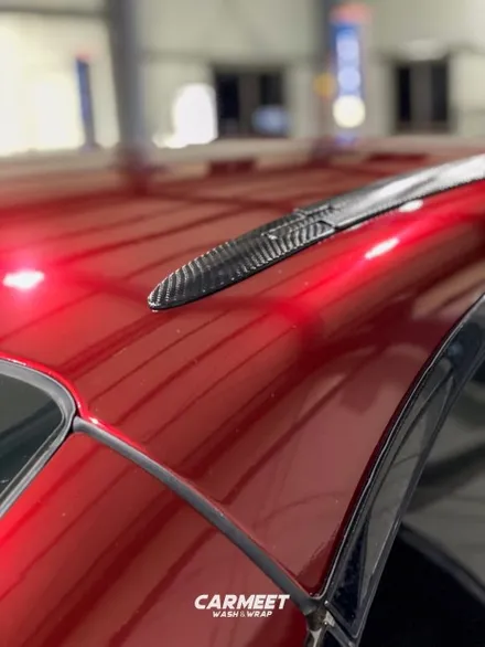 부산명지랩핑 bmw M4 컨버터블 고광택 전체랩핑 시공기 / 부산 강서구
