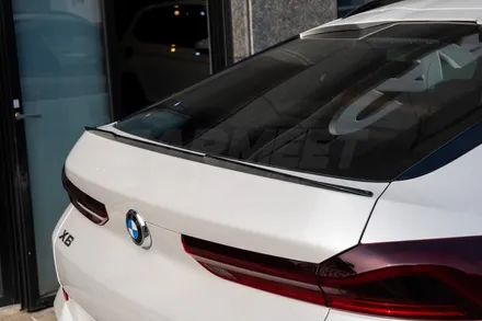 부산 BMW X6 순정 스포일러 랩핑 스포티한 포인트 만들기 / 부산 명지동