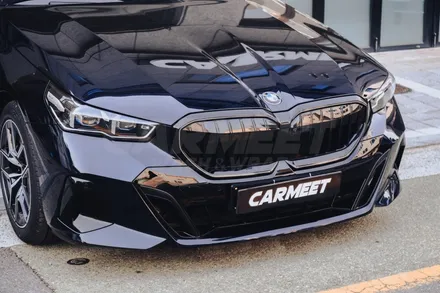 부산 명지 그릴랩핑 BMW G60 키드니그릴 크롬죽이기 성지 카밋에서 / 부산 명지동