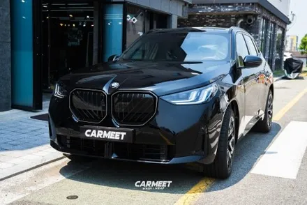 부산 BMW 그릴랩핑 X3 G45 아이코닉글로우 블랙그릴(명지 에코델타) / 부산 명지동