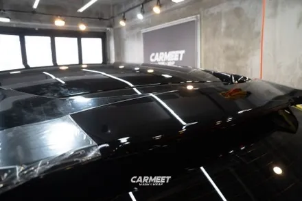 부산 BYD 씨라이언7 투톤랩핑전문점 고광택블랙 (명지 에코델타) / 부산 명지동