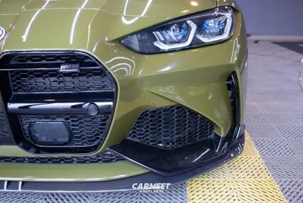 부산 랩핑 BMW M3 신형 3시리즈 고광택 전체랩핑 시공 후기 / 부산 명지동