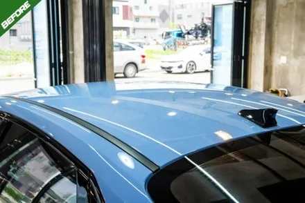 부산 랩핑 아반떼N 루프스킨 카본 본넷 랩핑으로 스포티하게 / 부산 명지동