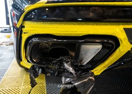 부산 크롬죽이기 BMW X7 모든 크롬을 블랙으로 랩핑하기 (명지 에코델타) / 부산 명지동
