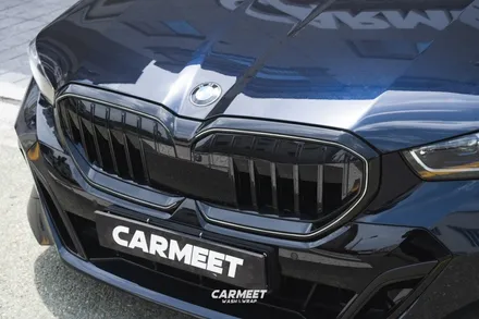 부산랩핑 G60 BMW 530i 그릴 블랙 랩핑 신형 5시리즈 크롬죽이기 / 부산 명지동